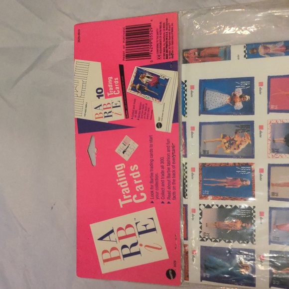 Barbie bundle - NWT playing card poster and Birthday Fashion greeting card - Picture 4 of 6